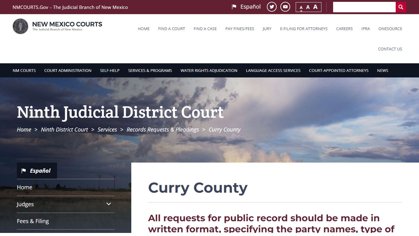 Curry County | Ninth District Court - nmcourts.gov